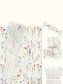 10/20/50张彩色紫色百合花包装纸，艺术纸，适用于派对、生日、婚礼装饰、包装纸、薄纸、花束用品、礼品包装纸、鲜花包装纸、礼品包装、婚礼包装、各种场合的装饰 - 彩色 - 查看 4