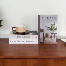 Fashion Fake Books Decoration Luxury Decorative Book Living Room Decor Simulation Book Home Decor Aesthetic Room Ornament - Multicolor - View 8