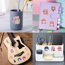 56pcs Anime Lonely Rock Graffiti Stickers Luggage Laptop Stickers - Watermelon Pink - View 8