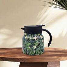 800ml Fashionable Pattern Coffee Pot, 316 Stainless Steel Tea Kettle, Suitable For Home And Office, Large Capacity Insulated Coffee Pot - Multicolor - View 6