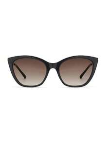 2026 New Retro Chic Cat Eye Fashion Glasses, Fashionable And Versatile For Women - Black - View 3
