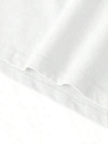 Women's White "I Love SH" Heart Print T-Shirt - Loose-Fitting Short-Sleeved, Soft, Comfortable, Breathable, Aesthetically **, Casual Summer Top (2026 Style) - 魏斯 3 - 查看 5