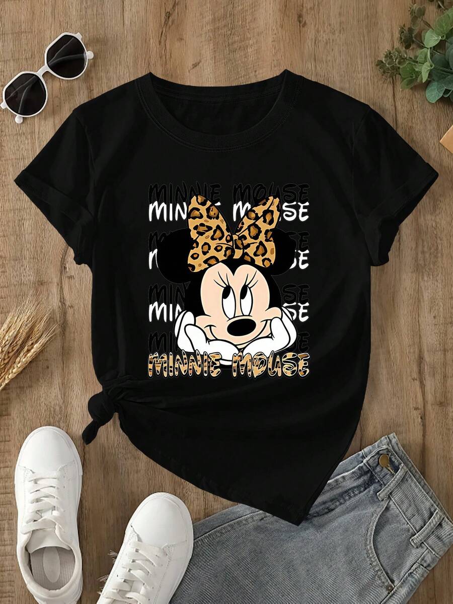 Disney Women T-Shirts - Black - View 1