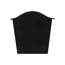Post Box Wall Mounted Blk Large Letter Mailbox Outdoor Letterbox With Lock - C - View 4