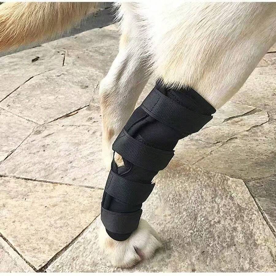 Dog Leg Brace, Joint Protection Wrap, Post-Surgery Protective Bandage, Injury Recovery Knee Pad - View 1
