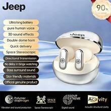 Jeep TWS 耳机 | 无线立体声入耳式降噪耳机，超长续航，USB 充电，触控操作，男女通用，最新款，笔记本电脑、手机和运动的理想之选 - 查看 9