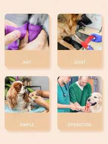 Pet Paw Cleaning Cup, Paw Cleaner, Soft Silicone Brush, Paw Washer Won't Hurt Paws, Cat/Dog Paw Cleaning Tool, Portable Pet Foot Washer, Essential Pet Cleaning Supplies - Multicolor - View 7