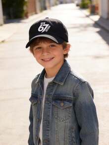 1 pieza Gorra de béisbol aleatoria, Decoración divertida de jugador de videojuegos con el número 67, Gorra de béisbol ajustable para exteriores, Accesorio con el número 67, Regalo de cumpleaños o vacaciones, Gorra de béisbol negra sólida - Multicolor - Ver 4
