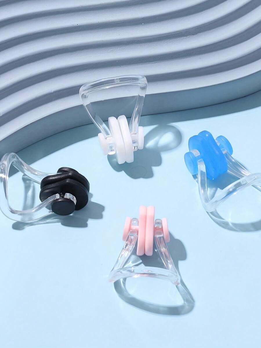 1 Set Adult Swimming Nose Clip, Suitable For Swimming, Water Activities And Swimming Training - Multicolor - View 1