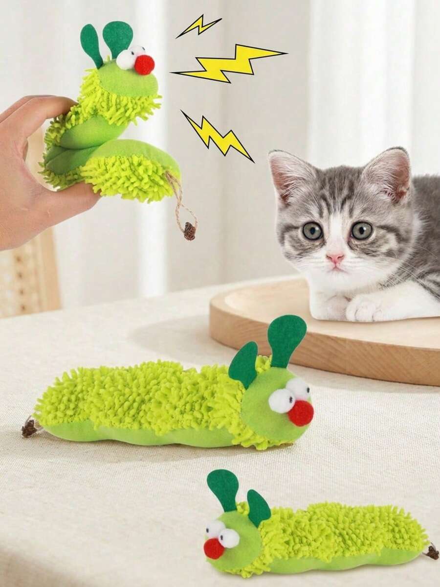 Designed Cat Toy, Plush Pet Pillow, Interesting Pet Supplies, Pet Toy, Cat Supplies, Interactive Cat Toy, Shaped Cat Toy, Dog Chew Toy, Entertaining Toy, Stress Relief Toy - Multicolor - View 1