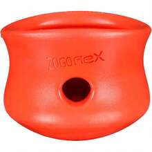 WEST PAW Zogoflex Toppl Interactive Treat Dispensing Puzzle Dog Toy For Mental Stimulation & Enrichment-Holds Kibble & Treats-Lickable, Freezable & Dishwasher -Made In USA-XL-Sunflower Yellow - 樞機主教 - 查看 10