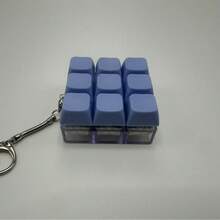 钥匙扣减压手指玩具机械键盘键帽开关测试器钥匙扣桌面配件手机挂件创意玩具解压玩具 - 彩色 - 查看 6