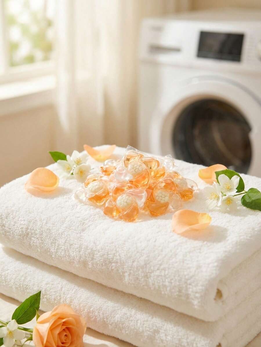 浓缩洗衣凝珠，多腔技术，低泡易漂洗，含柔顺纤维成分 - 液體 - 查看 1