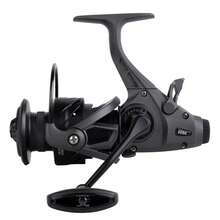 BILLINGS 纺车轮，4000-7000系列鲤鱼渔线轮，最大拖拽力10公斤，双刹车，瞬时防反转，金属线杯和摇臂，适用于海水或淡水 - 黑色 - 查看 3