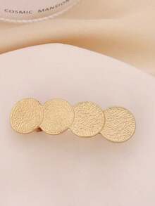 2026新款金属凹槽设计弹簧夹发夹，高端发夹侧夹刘海发夹，女士适用 - 彩色 - 查看 5