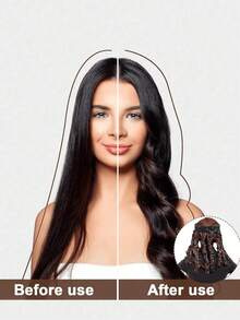 2pcs: No-Heat Satin Hair Curlers With Adjustable Headband, Suitable For Women And Girls, Overnight Wavy Hairstyle Without Heat - Multicolor - View 4