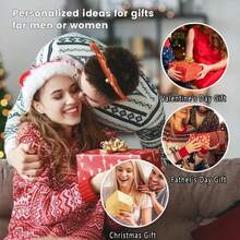 Wooden Bedside Organiser Phone Docking Station, Nightstand Key Wallet Watch Stand Gifts For Men Dad Husband Boyfriend - Đen-2 - Xem 6