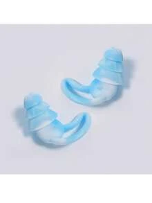 Nút bịt tai chống ồn ba lớp bằng silicon màu trắng/đen, chống nước, dùng khi bơi lội, giảm tiếng ồn khi ngủ. - Bộ hai mảnh - Xem 2