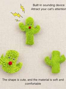 Designed Cat Toy, Plush Pet Pillow, Interesting Pet Supplies, Pet Toy, Cat Supplies, Interactive Cat Toy, Shaped Cat Toy, Dog Chew Toy, Entertaining Toy, Stress Relief Toy - Multicolor - View 3