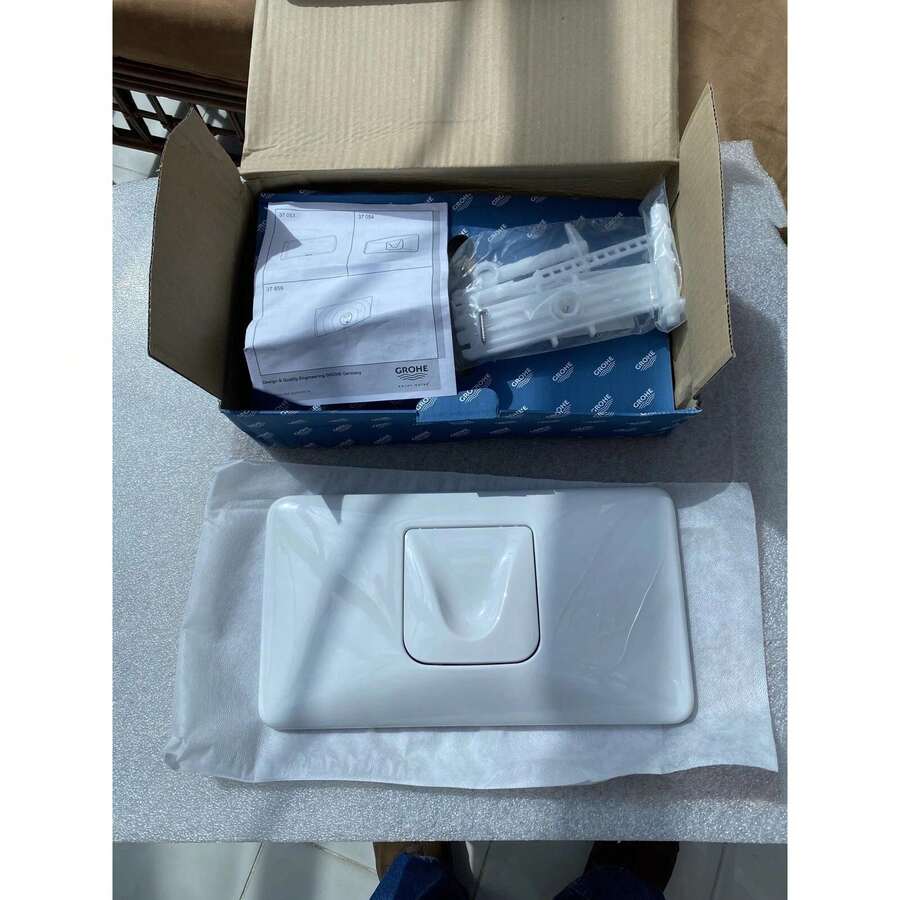 Grohe Colani White Flush Plate 37054SH0 - Multicolor - View 1