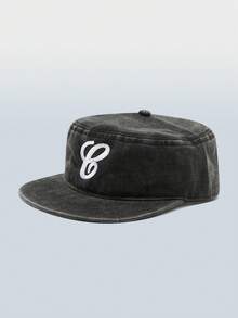 1pc Unisex G Letter Leopard Print Embroidered Outdoor Street Baseball Cap - Adjustable Design, Suitable For Hiking, Mountaineering, Travel, Outdoor Sports Sun Protection - B - View 10