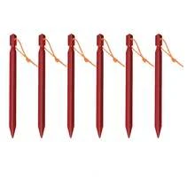 Aluminum Alloy Tent Stakes, Durable And Lightweight Metal Tent Pegs, Sturdy Outdoor Camping Nails - A - View 12