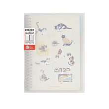 1pc B5 Refillable Loose Leaf Notebook, PP Matte Replaceable Filler Paper Binder - Multicolor - View 5