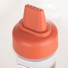 1个五孔挤压式调味瓶，防漏酱汁/调味料分配器，适用于沙拉、烤肉、番茄酱、蛋黄酱、蜂蜜、奶油和其他烹饪/烘焙用料。 - 彩色 - 查看 8