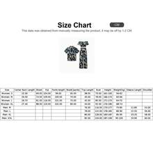 Matching Family Outfit Tropical Floral Ruffle Off Shoulder Smocking Top And Pants Set Or Short-Sleeve Shirt For Couple Summer Beach Clothes - Blue - View 11