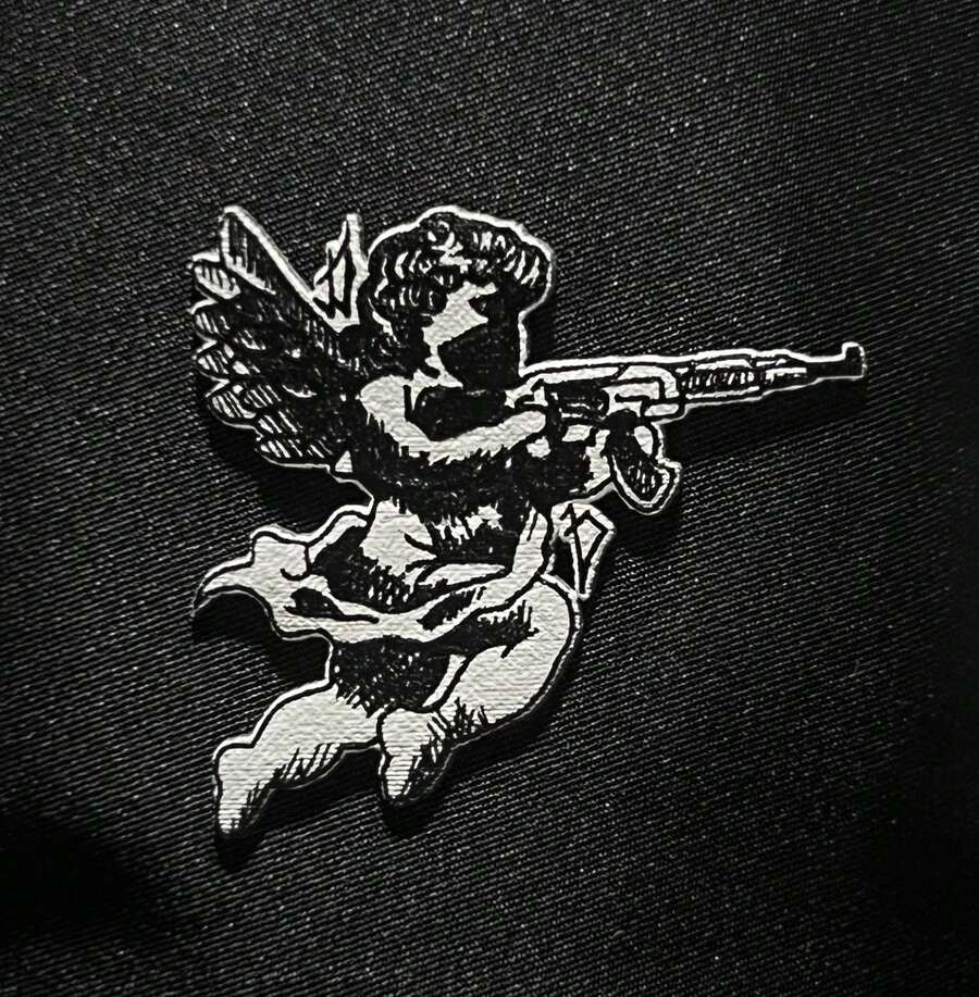 BONE FIVE PANEL ORI ALL BLACK PRETO PROMOTION - Black Angel - View 1
