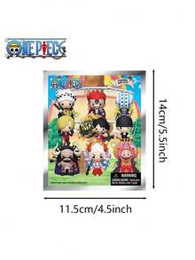 1 pieza Llavero de bolsa ciega de PVC oficial de Toei Animation, decoración para mochila, regalo - Multicolor - Ver 8
