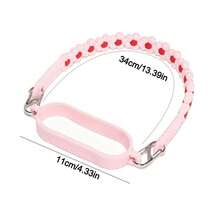 Five-Petaled Flower Silicone Water Bottle Handle Detachable Diameter 5 To 11 Cm Water Bottle Rope Portable Water Bottle Strap - Multicolor - View 4