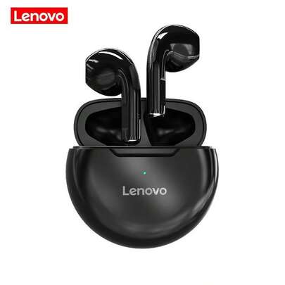  Auriculares inalámbricos Bluetooth Lenovo HT38 con sonido de alta definición, resistentes al sudor, ligeros y cómodos, con larga duración de batería, ideales para juegos, música, correr y trabajo