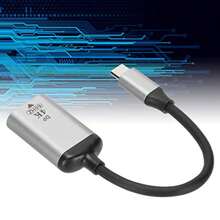 Adaptador de Tipo C a DP Convertidor de Tipo C a DisplayPort Adaptador de Tipo C a DP Compatible con 4K a 60 Hz/ 3D para Interfaz Tipo C 3.1 Compatible con "Modo Alternativo de DisplayPort" - Ver 8