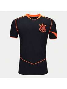 Corinthians Team Shirt, Black And Orange, 2026 Edition, Best Seller - 黑橙色 - 查看 1