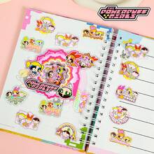 THE POWERPUFF GIRLS 20张飞天小女警动漫可爱贴纸套装。色彩缤纷，趣味十足，包含泡泡、花花和毛毛等角色。适用于学习用品、剪贴簿、DIY项目，也是送给飞天小女警粉丝的绝佳礼物。剪贴簿用品、文具、趣味贴纸、Kindle - A - 查看 4