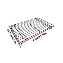 1/3 Tier Cooling Rack, Suitable For Cookies, Cakes Etc. - Can Cool Batches Of Cookies, Cake Layers Or Finger Foods, Black - Black - View 3
