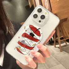 Funda magnética acrílica transparente para parejas, compatible con múltiples modelos de teléfono - Paraíso de Manzanas2 - Ver 3