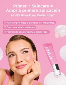 Almay Primer Hidratante para Pieles Sensibles - Rosa Fucsia - Ver 1
