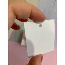 50 Mini Mother's Day Tags - 5x4.5cm - Burgundy - Ready To Ship - Mother's Day - View 2