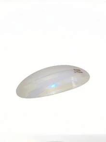 1个全新醋酸纤维发夹，优雅椭圆形弹簧夹顶部夹子，适用于发髻、马尾辫、发带 - 彩色 - 查看 15