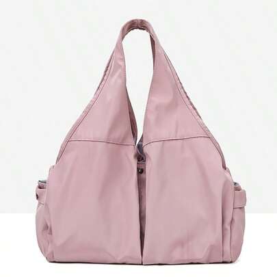 女士时尚防水大容量瑜伽健身包，干湿分离，多层独立隔层，便携式运动旅行包，适合户外休闲