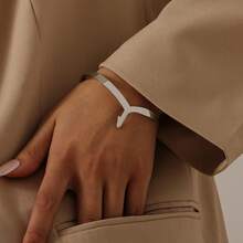 Personalized Arabic Letter Bangle Bracelet For Men And Women,Custom 18K Gold Arbic Letter Bracelet, Adjustable Cuff, Islamic Gift, Eid Gift - Multicolor - View 7