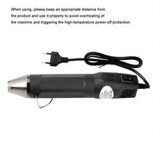 New High-End Handheld Mini Hot Air Gun, 10-Layer Mica Plate Matte Texture, Mini Hot Air Gun Compact Heating Gun For Phone Film Shrink Wrap Repair Electronics - Multicolor - View 12