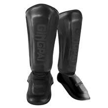 GINGPAI Muay Thai Shin Guards, Kickboxing Leg Guards, Thickened Combat Protective Gear For Shins, Ankles, Taekwondo, Martial Arts - Multicolor - View 24