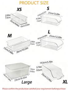 1 hộp/2 bộ hộp đựng đồ trong suốt bền chắc, hộp đựng đồ dung tích lớn có thể xếp chồng lên nhau, thích hợp cho tủ lạnh, tủ đông, tủ bếp, tủ đựng thực phẩm, hộp và tủ đựng đồ nhà bếp, phụ kiện nhà bếp, hộp sắp xếp tủ lạnh, hộp đựng đồ ăn nhẹ, lọ đựng gia vị, quà tặng ngày Valentine và quà tặng tựu trường. - Nhiều màu - Xem 3