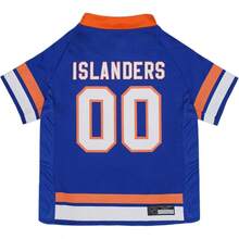 Pet Jersey - DOG JERSEY, XX - Large. A Premium Big Jersey Dogs Cats To Look Just Like Real Hockey Player - Small + New York Islanders - View 3