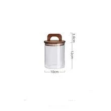 1pc Glass Airtight Canister, Tea Leaf, Coffee Bean, Loose Tea, Dried Fruit Storage Jar, Display Container - View 11