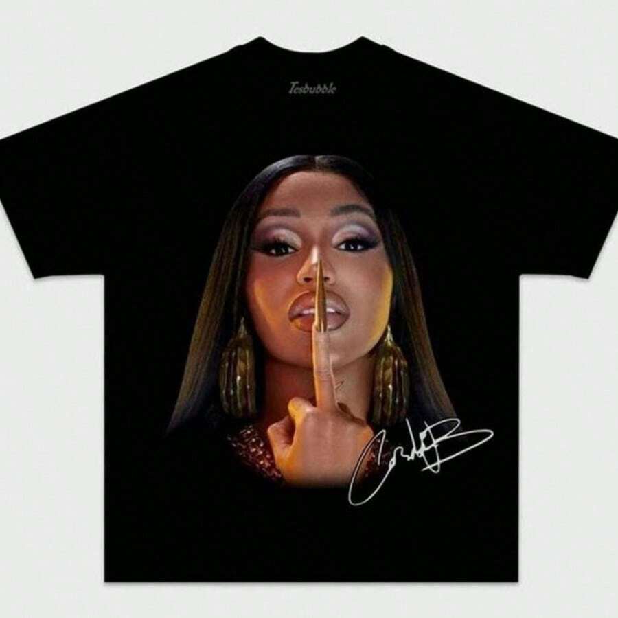 Vintage Little Miss Drama Tour, Am I The Drama T-Shirt - Black 3 - View 1
