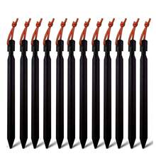 Aluminum Alloy Tent Stakes, Durable And Lightweight Metal Tent Pegs, Sturdy Outdoor Camping Nails - A - View 7